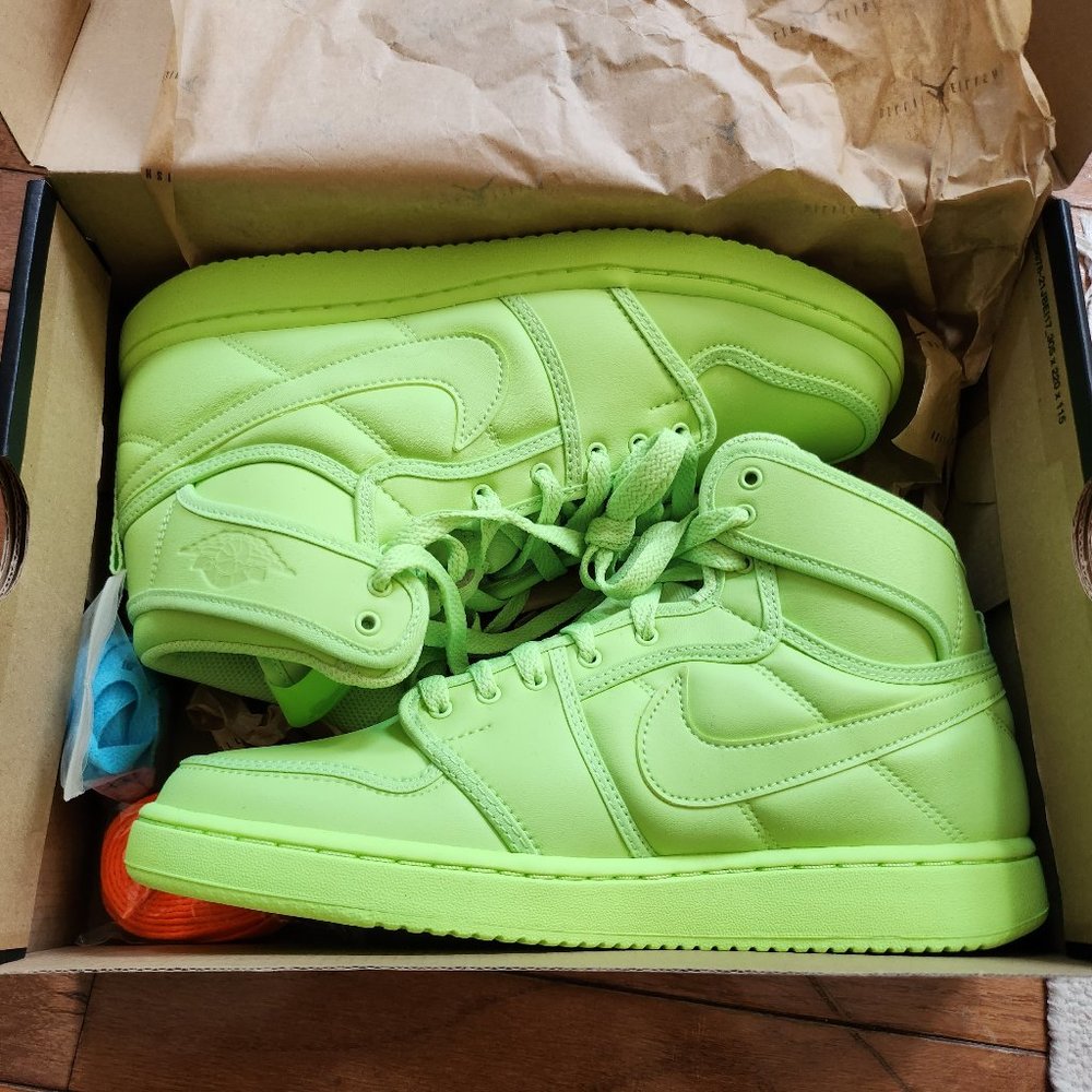 Air Jordan 1 AJKO Billie Eilish Ghost Green (9W)